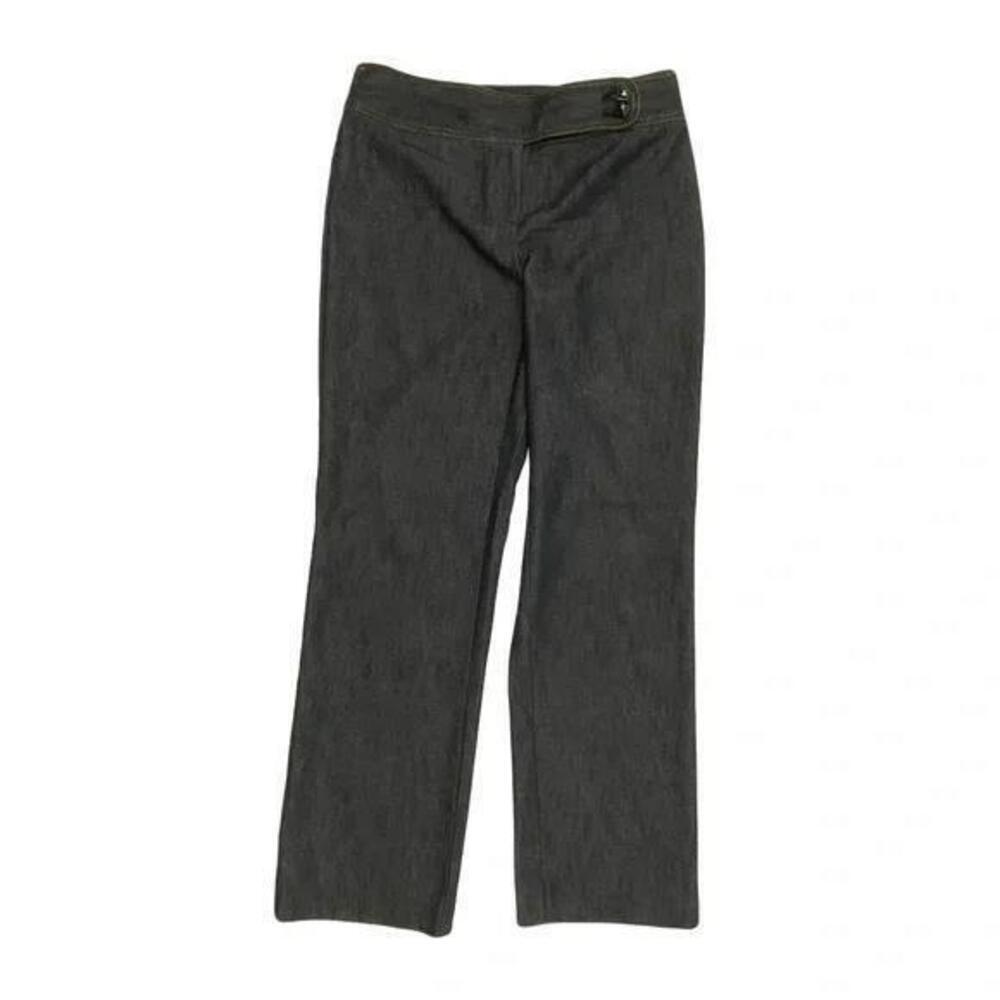 Cato‎ Straight Trouser Women's size 6 Dark Wash Blue Denim Jeans